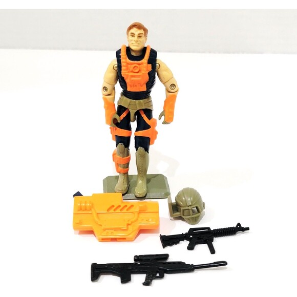 G.I. Joe Battle Corps Muskrat Action Figure With Weapons Guns Vintage 1992 ARAH - Picture 1 of 10